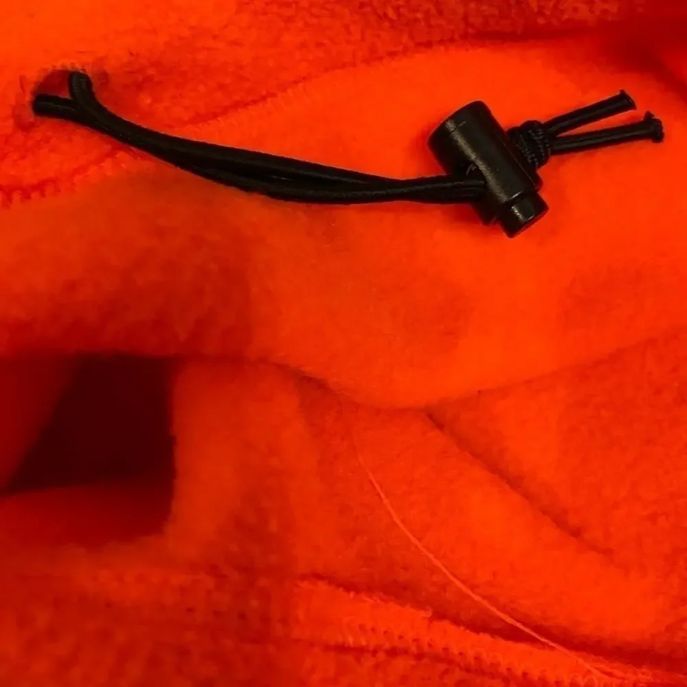 Yukon 2000 Bright Orange Capuche Head Sleeve Warm Ski Snowboard Fleece Hood Med